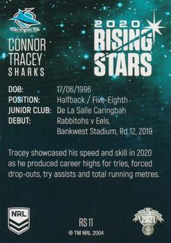 2021 NRL Traders - Rising Stars #RS11 Connor Tracey Back